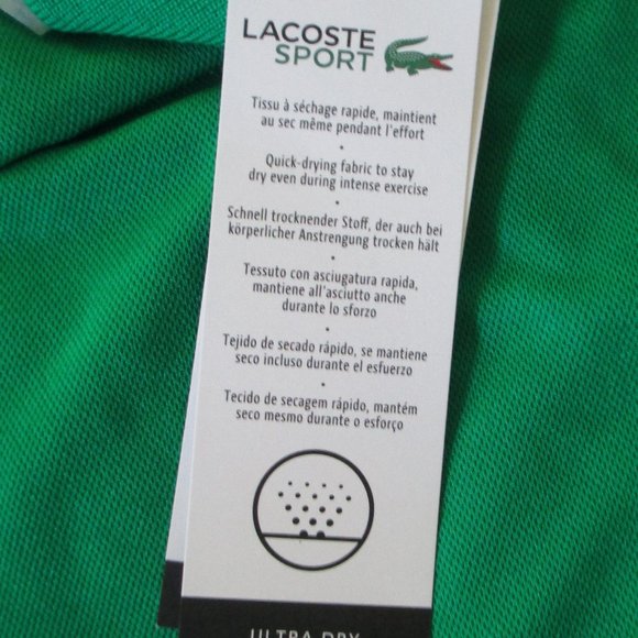 Lacoste: Miami Open, Tennis Polo, UV Protection, Unisex size 2 - Picture 4 of 8
